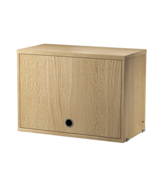 String System - Cabinet met flip deur hout L58