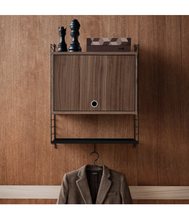 String  Furniture String System - Cabinet with flip door, wood