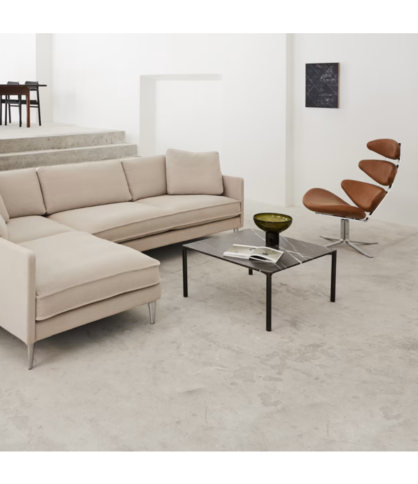 Fredericia  Fredericia Furniture - Model 5000 Corona Lounge Chair black leather