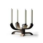 Design House Stockholm - Nordic Light Black candle holder