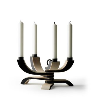 Design House Stockholm - Nordic Light Black kandelaar