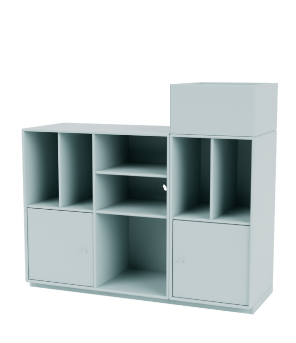Montana Furniture  Spin 3 Vinyl Storage with plinth