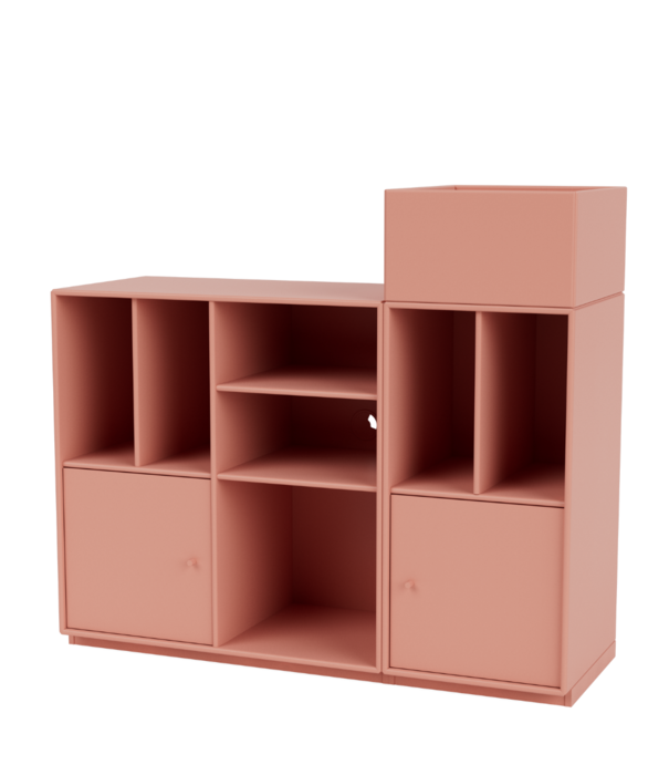 Montana Furniture  Montana Selection Spin III Vinyl Storage with plinth