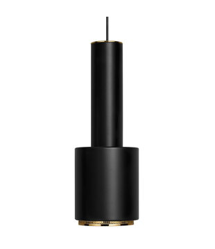 A110 Pendant Light "Hand Grenade" black / brass