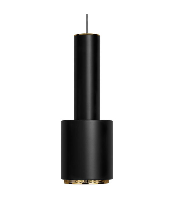 Artek  Artek - Hand Grenade A110 Pendant Light black / brass