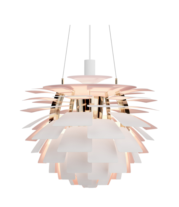 Louis Poulsen  Louis Poulsen PH Artichoke Hanglamp light rose, Jubileum Editie Ø48