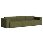 Mags Low arm 3-zits Bank comb. 1, Canvas 964 groen