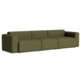 Hay - Mags Low 3-seater comb 1, Canvas 964 green