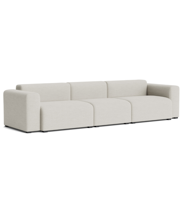 Hay  Mags Low arm 3 seater Sofa comb. 1, Mode 009 ecru