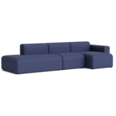 Hay Mags Low 3 Seater Combination 3 right, Encircle blue