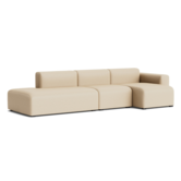 Hay - Mags Low 3-seater comb 3 right, fabric Hallingdal 220 sand-ecru