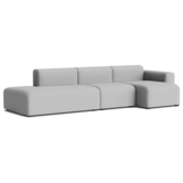 Mags Low arm 3 seater Sofa comb. 4 right arm,  Steelcut Trio 133