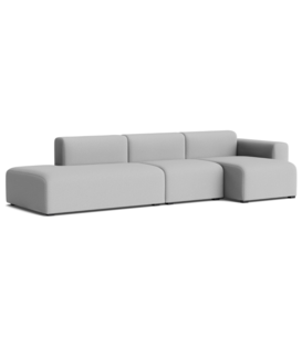 Hay Mags Low 3 Seater Combination 3 right,  Steelcut Trio 113