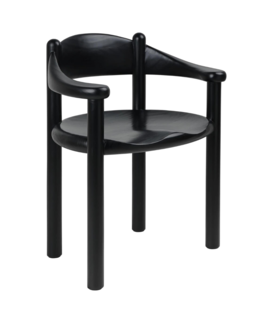 Gubi - Daumiller Armchair black pine