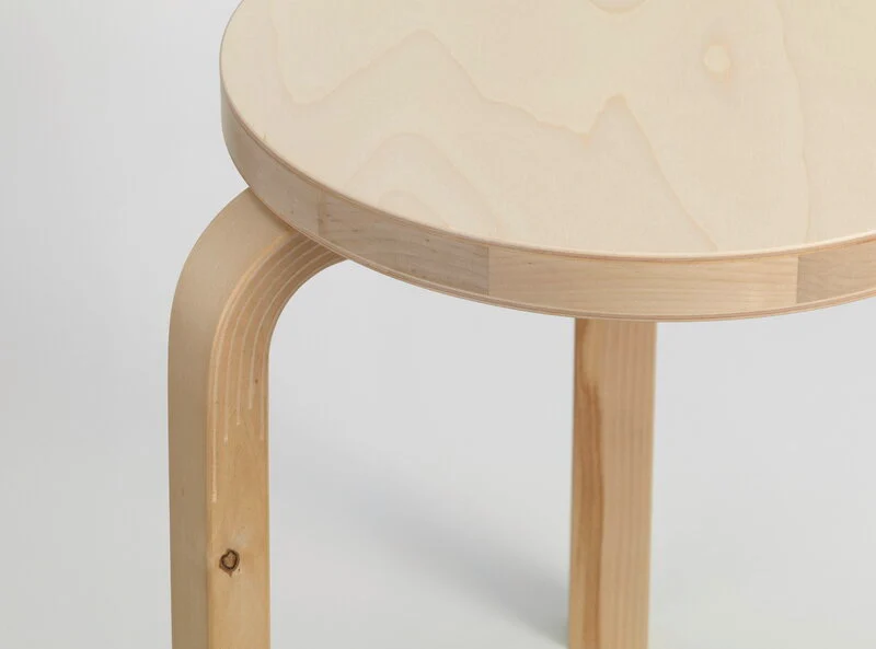 Artek Stool E60 Wild Birch - NORDIC NEW