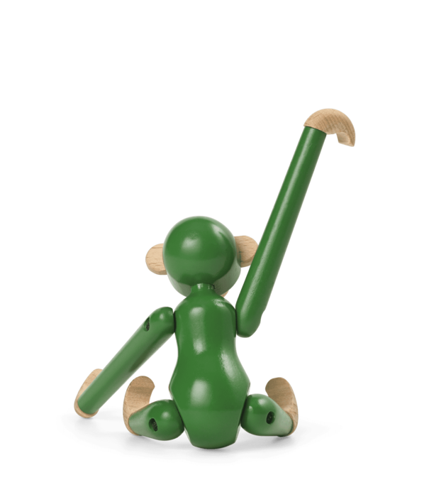 Kay Bojesen  Kay Bojesen Aap mini vintage groen / beuken