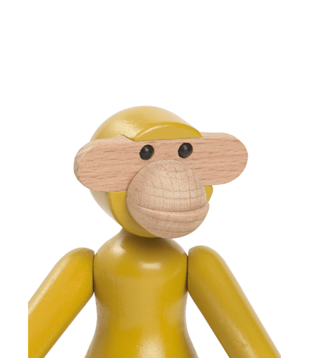 Kay Bojesen  Kay Bojesen - Monkey mini vintage yellow / beech