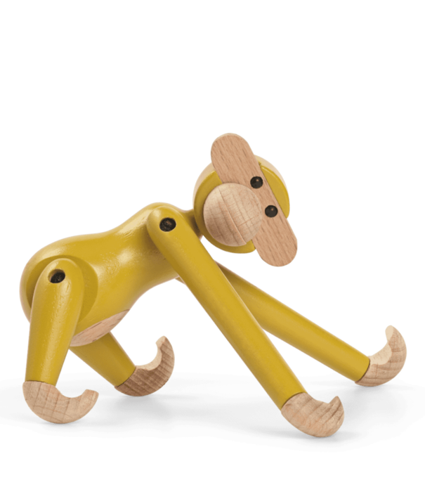 Kay Bojesen  Kay Bojesen Monkey mini vintage yellow / beech