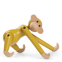 Kay Bojesen - Monkey mini vintage yellow / beech