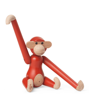 Kay Bojesen - Monkey Mini vintage red