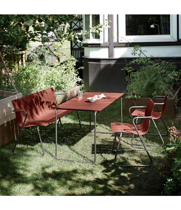 Mater Design  Mater Ocean Lounge Stoel burnt red