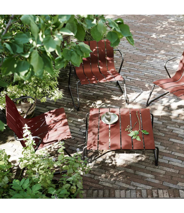 Mater Design  Ocean Lounge Chair burnt red