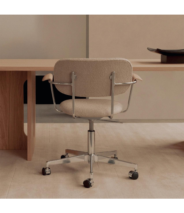 Audo Audo - Co Task Chair Oak with armrests, aluminium base