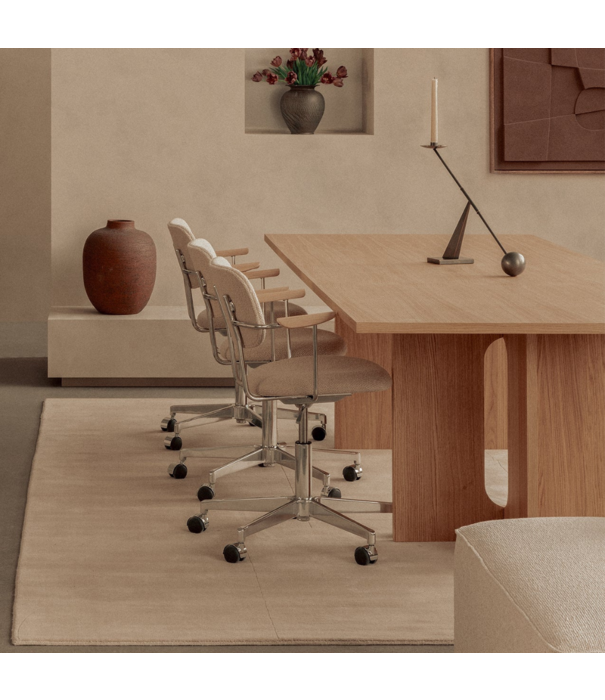 Audo Audo - Co Task Chair Black Oak with armrests