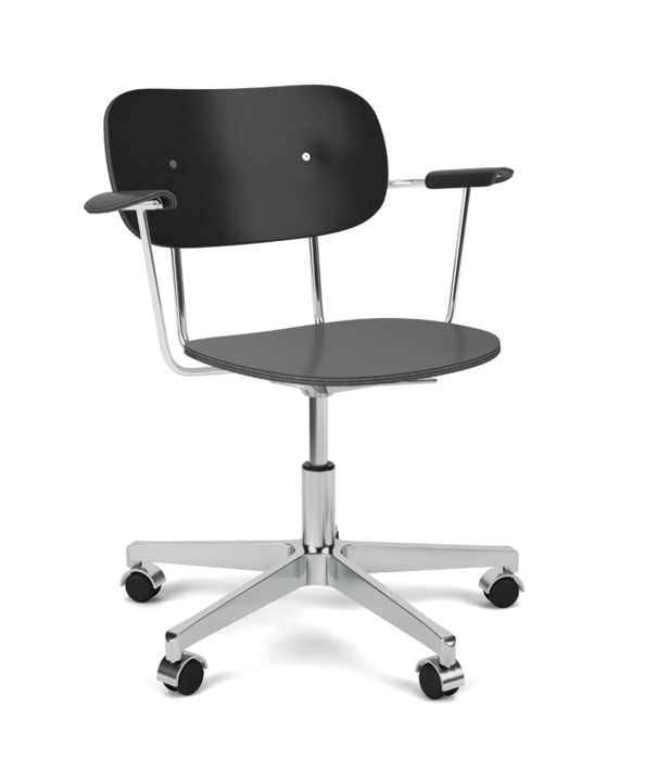 Audo Audo - Co Task Chair Black Oak with armrests