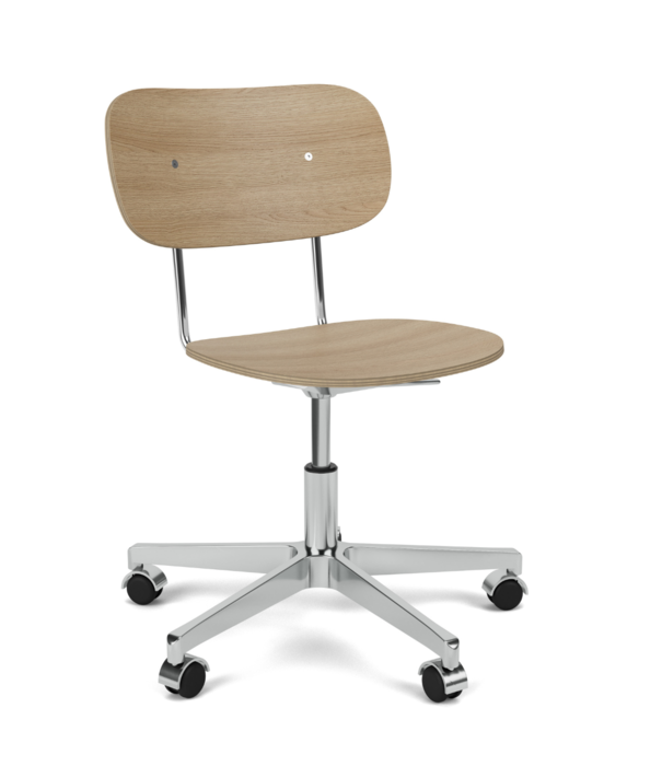 Audo Audo - Co Task Chair Oak, aluminium base