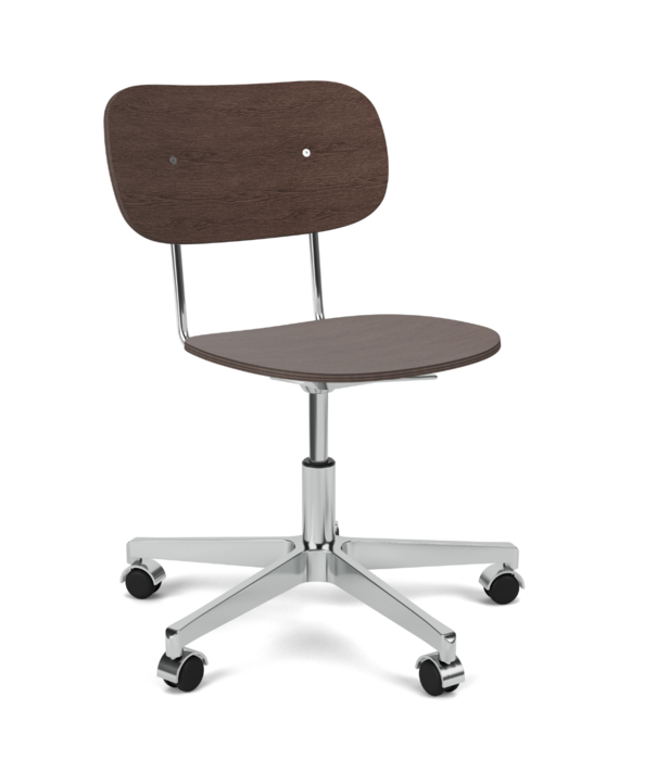 Audo Audo - Co Task Chair Dark Oak, aluminium base