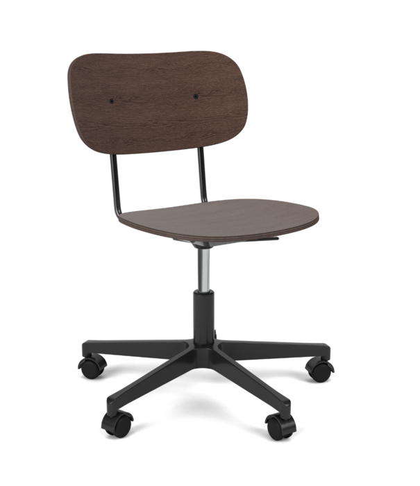 Audo Audo - Co Task Chair Dark Oak, aluminium base