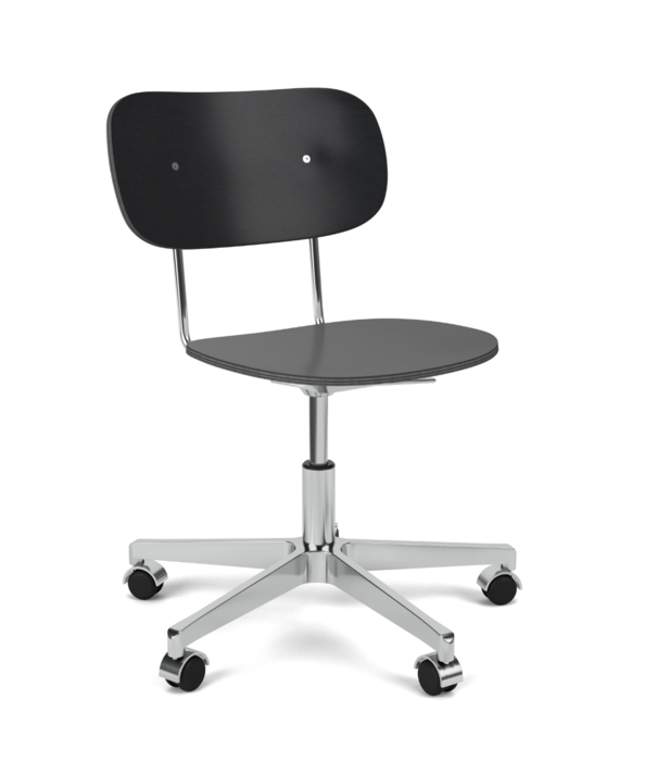 Audo Audo - Co Task Chair Black Oak, aluminium base