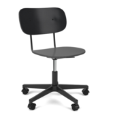 Audo - Co Task Chair Black Oak, aluminium base