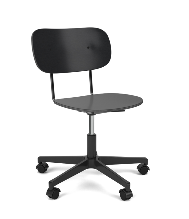 Audo Audo - Co Task Chair Black Oak, aluminium base