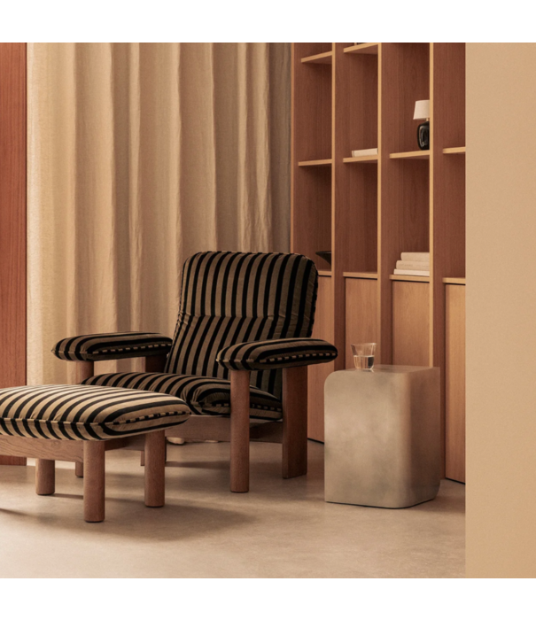 Audo Audo Copenhagen Brasilia lounge stoel textiel