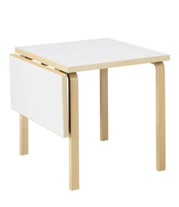 Artek  Artek - Aalto foldable table DL81 birch, white laminate