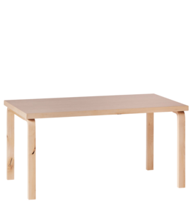 Artek Aalto Table 82A Rectangular wild birch 150 x 85