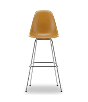 Vitra -  Eames Fiberglass Stool High, base chrome