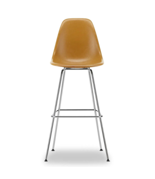 Vitra -  Eames Fiberglass Stool High chrome