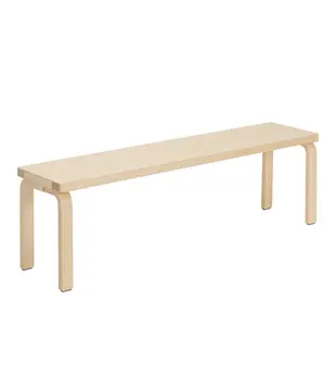 Artek - 168B Aalto Bench solid top L 150