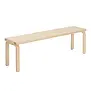 Artek - Aalto bench 168B, solid birch top