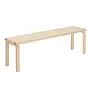 Artek - Aalto bench 168B , massief berken top