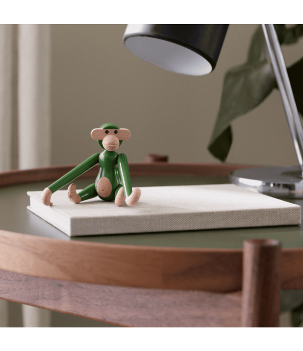 Kay Bojesen  Kay Bojesen - Monkey mini vintage green / beech