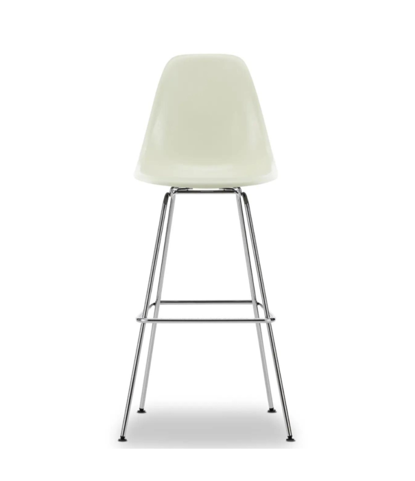 Vitra  Eames Fiberglass Stool High, chrome base