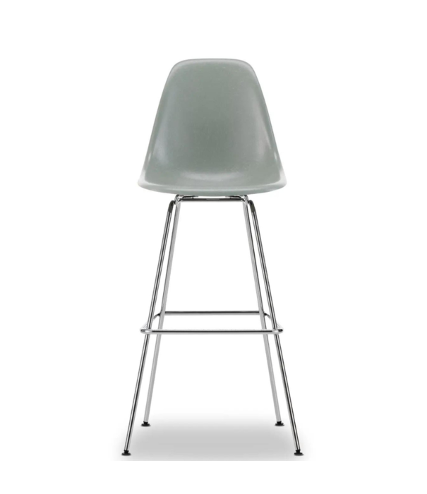 Vitra  Vitra -  Eames Fiberglass Stool High onderstel chroom