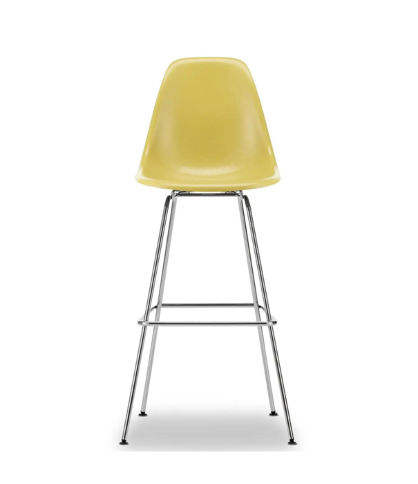 Vitra  Vitra -  Eames Fiberglass Stool High base chrome