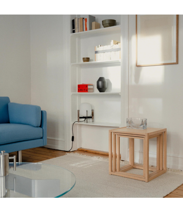Fredericia  Nesting Tables BM375 licht eiken, geolied