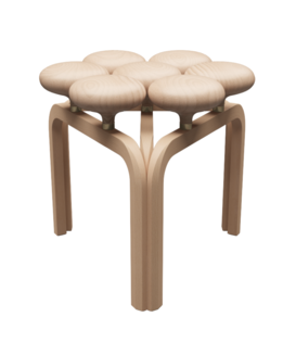 Fritz Hansen Utzon Stool Kruk