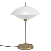 Clam Table Lamp opal glass